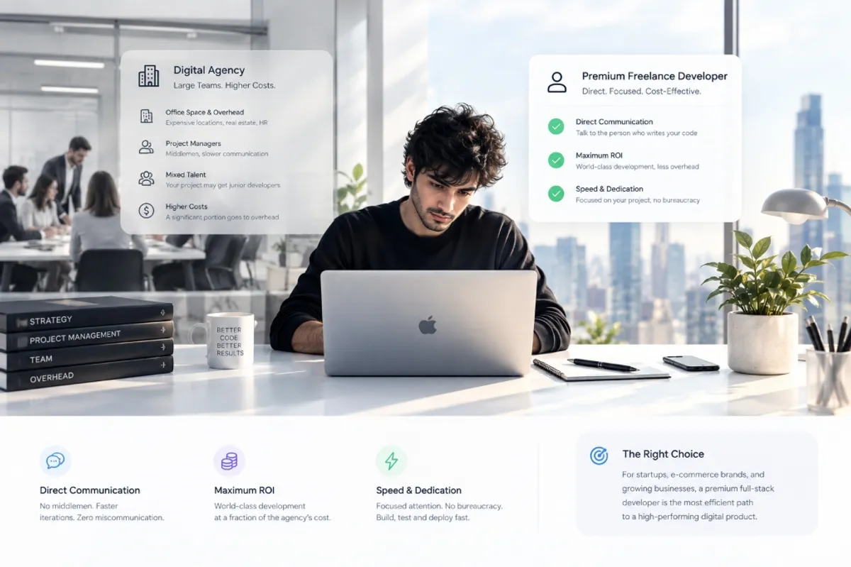 Freelance Developer vs. US Digital Agency: Where to Invest?